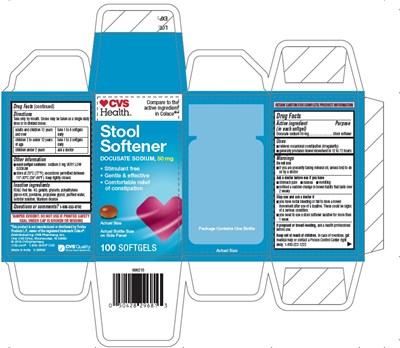 CVS Stool Softner 100CT.jpg image description - CVS Stool Softner 100CT